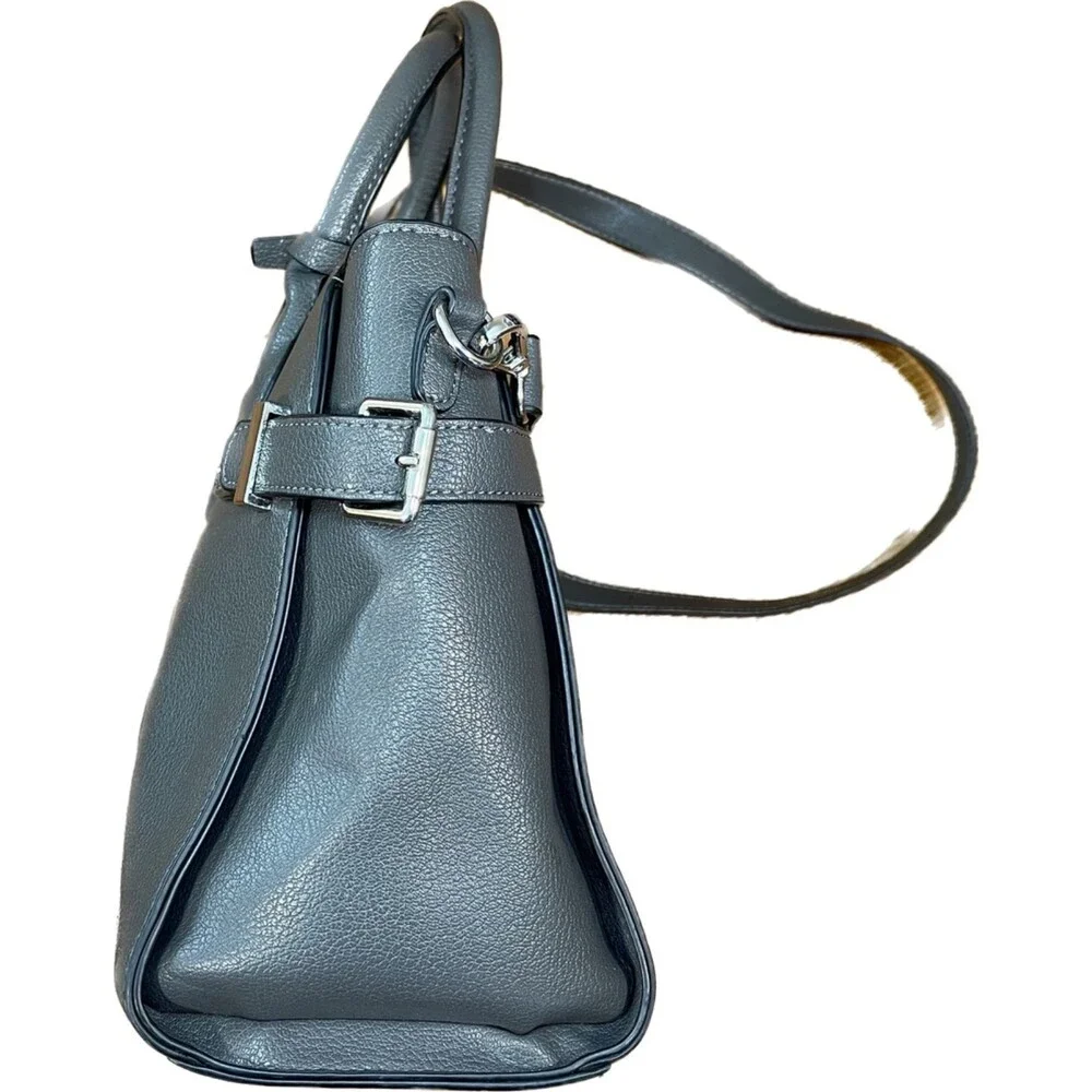 Charming Charlie | Gray Vegan Leather Tote